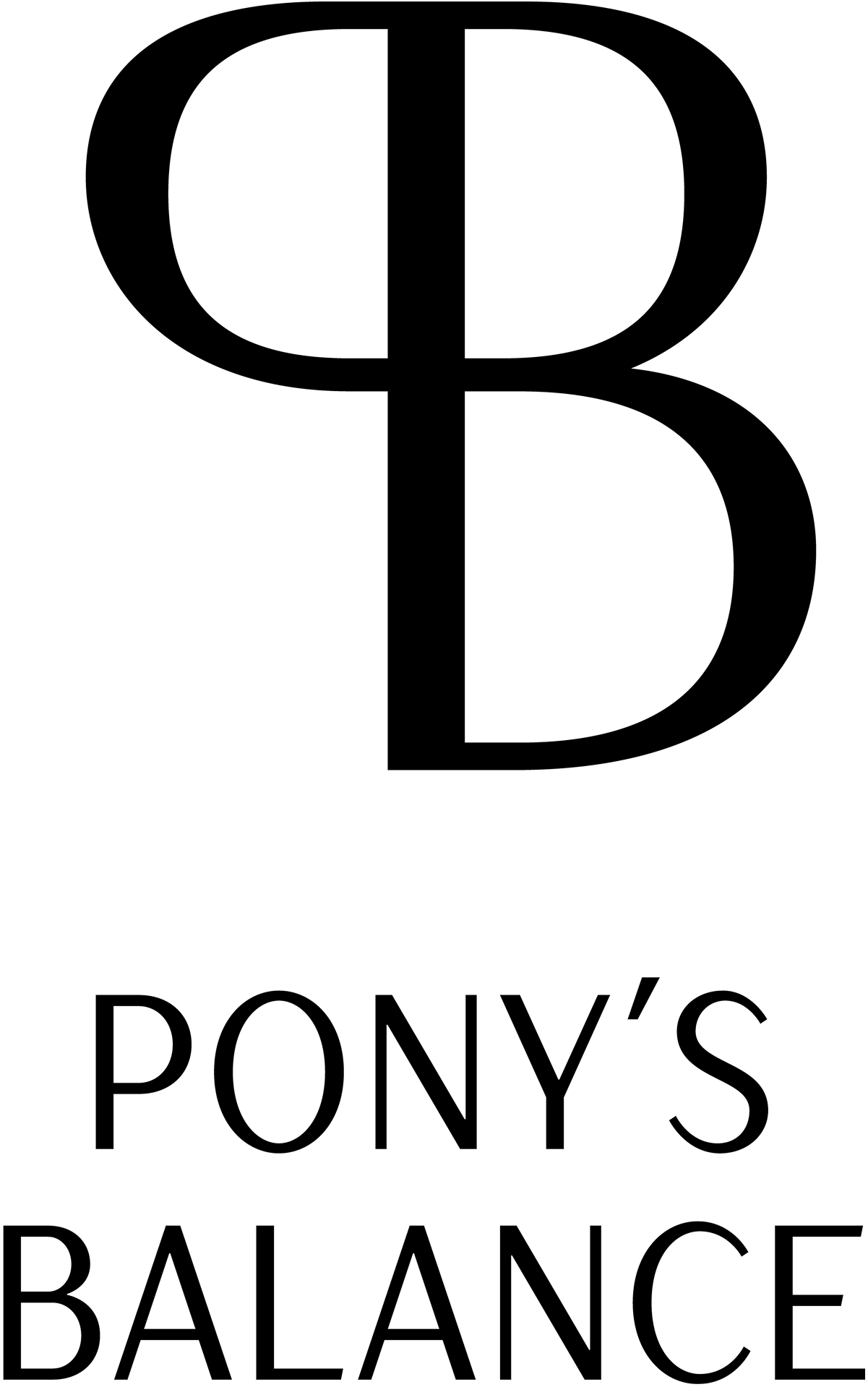 Pony's Balance Logo